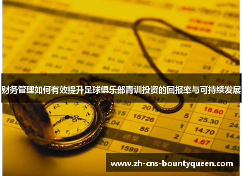 财务管理如何有效提升足球俱乐部青训投资的回报率与可持续发展